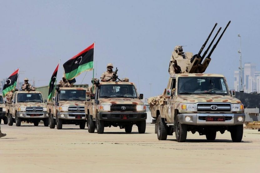 قوات الجيش الليبي 