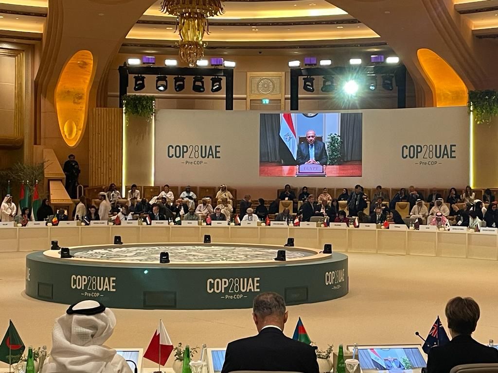وزير الخارجية يشارك افتتاح المؤتمر الوزاري للتغير المناخي