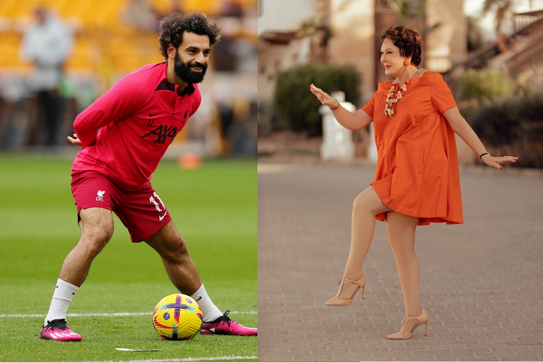 لبلبة ومحمد صلاح