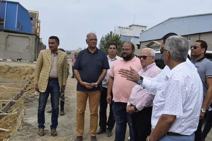 محافظ بورسعيد يوجه بالإسراع في معدلات العمل لافتتاح المجمع الصناعي قريبا