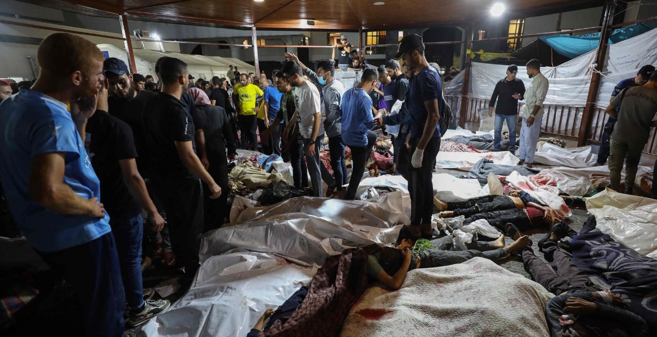 بعد مجزرة المعمداني.. الأزهر: فلسطين تواجه عدوًا ضعيفًا وخائفًا