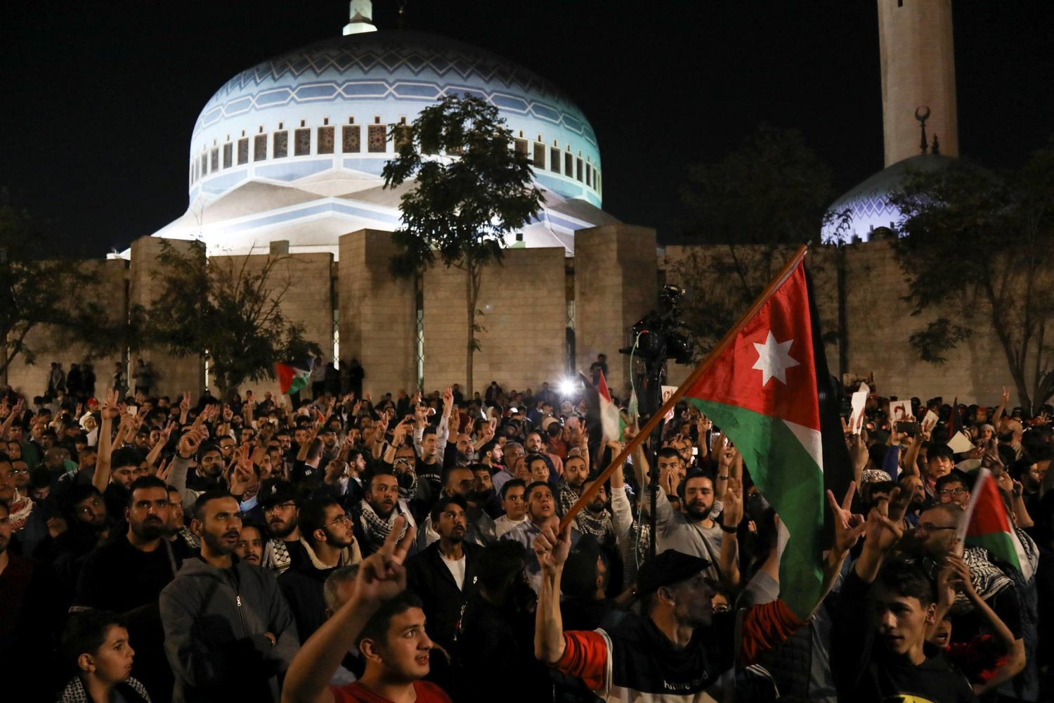 الأردن يدين مجزرة مستشفى «المعمداني»... ومظاهرات ليلية في أرجاء المملكة