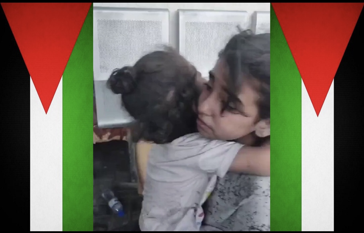 «عمو طمّني على ماما».. طفلة فلسطينية تسأل عن والدتها بعد قصف منزلهم