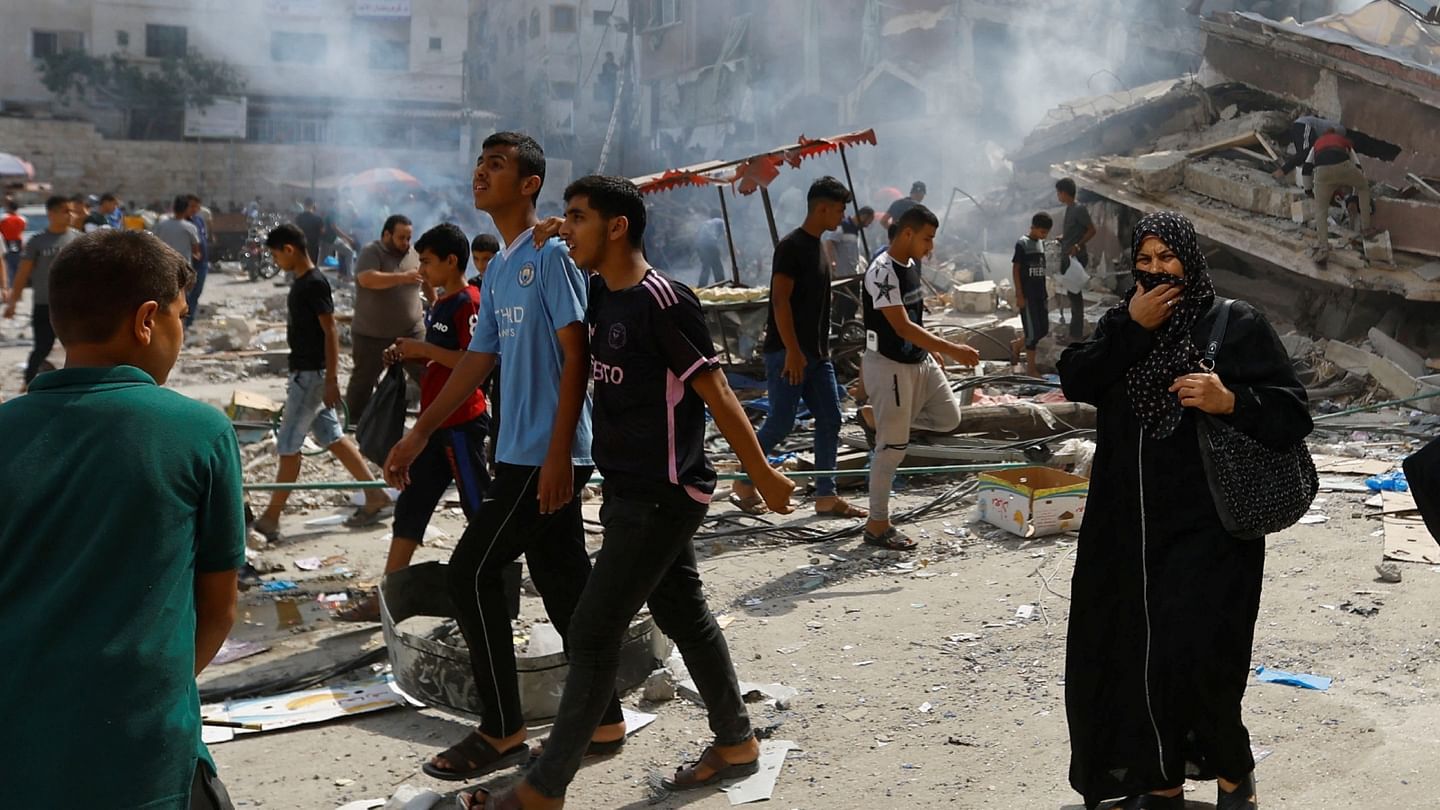 نزوح 600 ألف شخص في قطاع غزة جراء قصف الاحتلال