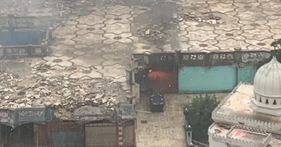 النيران تلتهم محلاً تجارياً بالإسكندرية .. تفاصيل