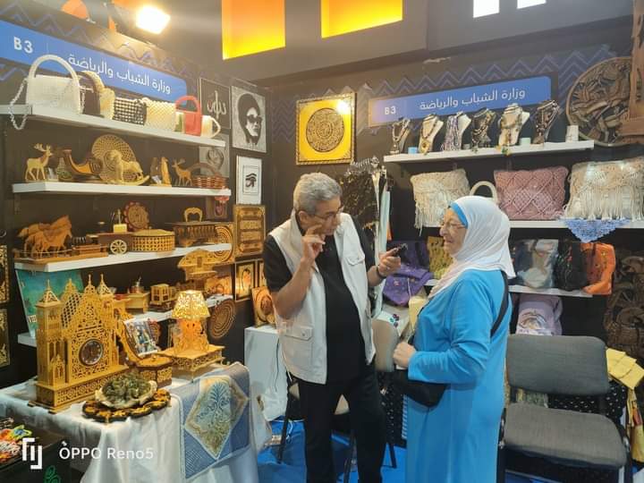 الشباب والرياضة تواصل مشاركتها في معرض تراثنا