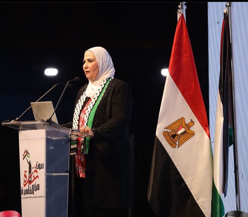 «صوت غزة من القاهرة».. القباج تشارك في مؤتمر مجلس القبائل