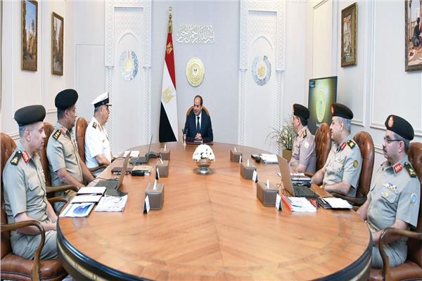 الرئيس السيسي يتابع جهود تعزيز وتطوير قطاع التصنيع العسكري