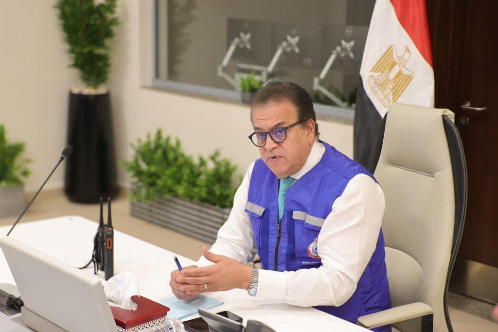 وزير الصحة يترأس غرفة الأزمات المركزية لمتابعة التأمين الطبي للانتخابات الرئاسية