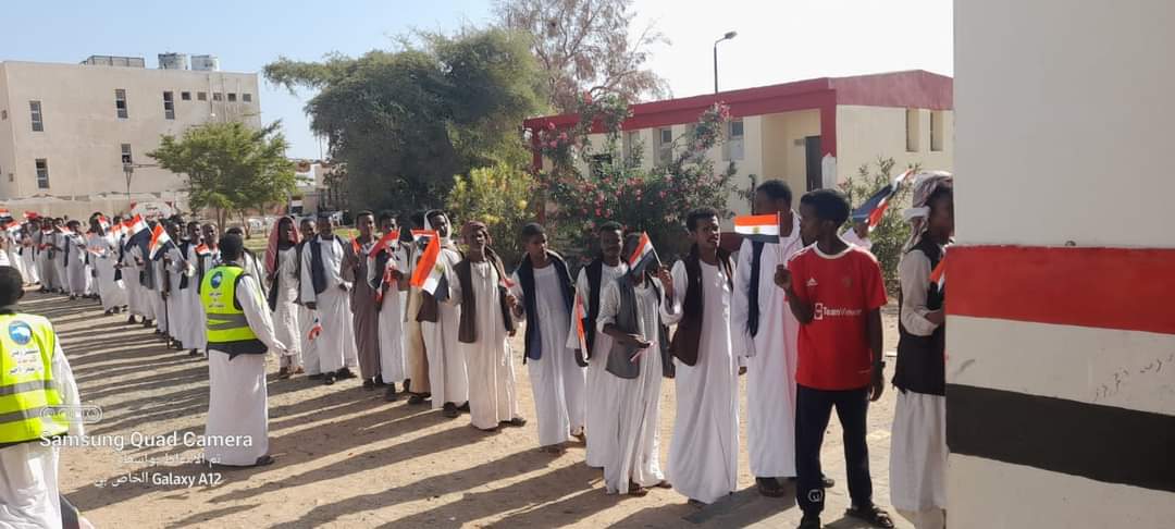 بـ«السواكنى والأعلام».. حشود الانتخابات الرئاسية بحلايب وشلاتين في «حب مصر»