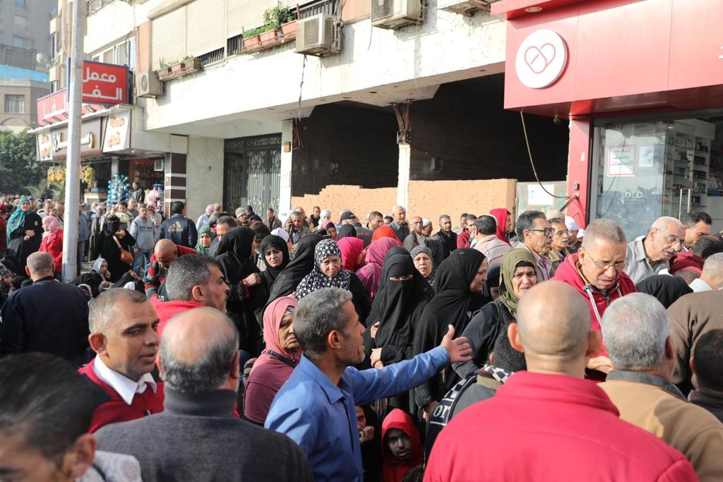 الناخبون يتوافدون على لجان شبرا والوايلي