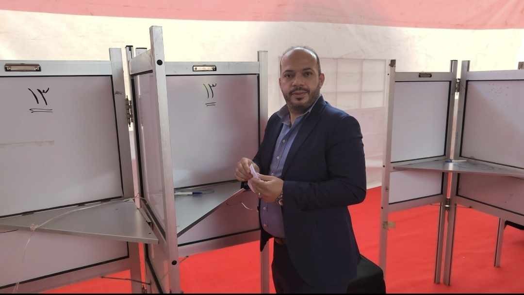 رئيس النقابة العامة للاتصالات يشارك في الانتخابات الرئاسية ويؤكد على أهمية المشاركة السياسية