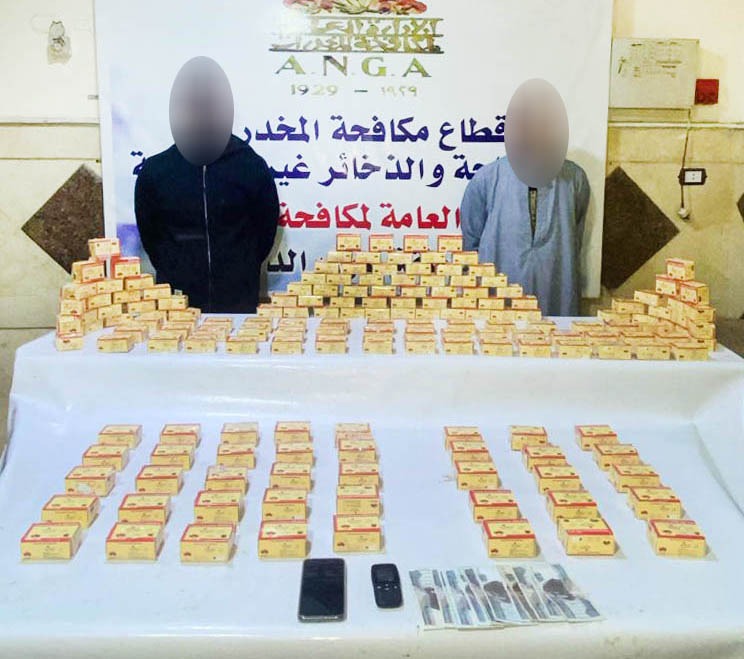 ضبط 740 طربة حشيش وأسلحة نارية بالشرقية