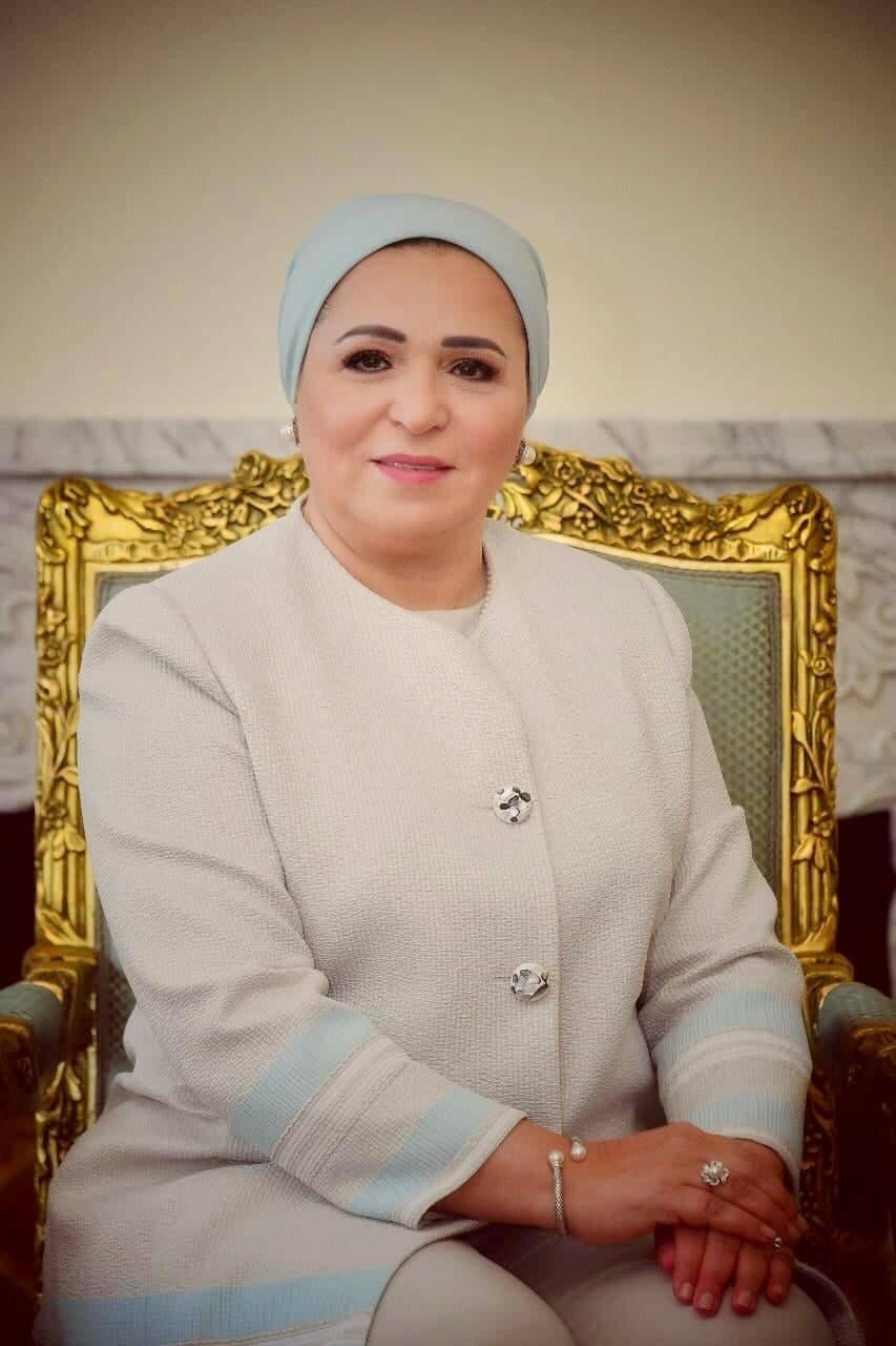 السيدة انتصار السيسى تهنئ الشعب المصري بمناسبة احتفالات عيد الميلاد المجيد