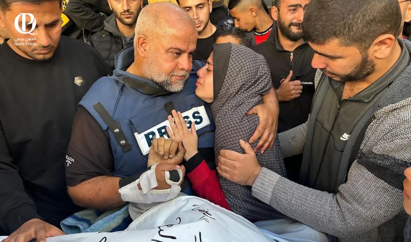 استشهاد صحفيين بغزة بينهما نجل الإعلامي في قناة الجزيرة وائل الدحدوح