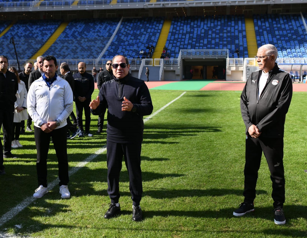 «السيسي»: مصر سباقة في المجال الرياضي والمنتخب قوة ناعمة للدولة