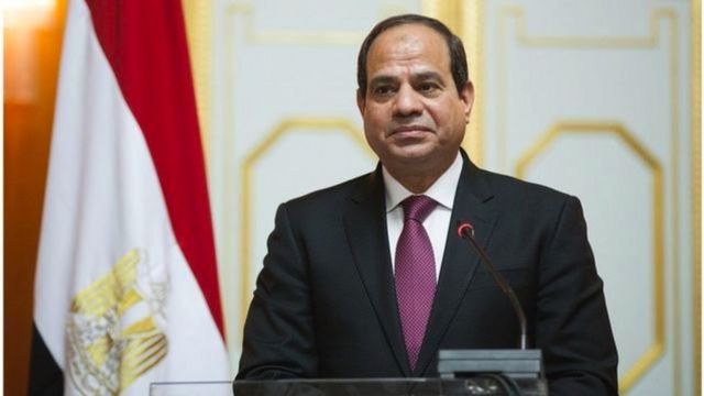 الرئيسي السيسي يصل إلى كاتدرائية ميلاد المسيح بالعاصمة الإدارية
