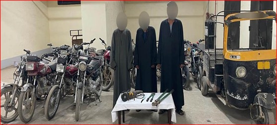 4 تشكيلات عصابية مكونة من 14 لصا لقيامهم باعمال سرقات بالجيزة  والأقصر وأسوان وجنوب سيناء