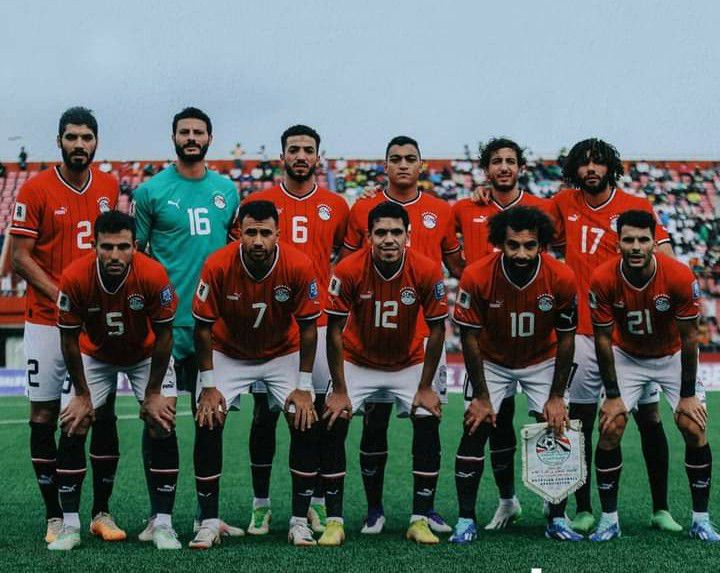 منتخب مصر يتقدم على تنزانيا بهدف محمود تريزيجيه في الشوط الأول