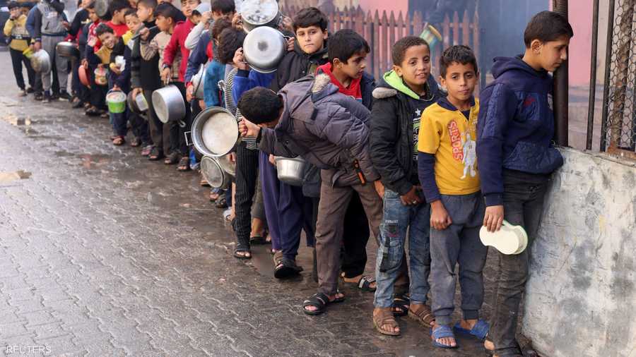 الأمم المتحدة: ربع سكان غزة على بعد خطوة واحدة من المجاعة
