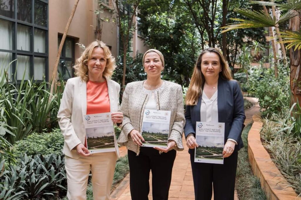 وزيرة البيئة تشارك فى إطلاق التقرير الأول لمبادرة الحلول القائمة على الطبيعة ENACT