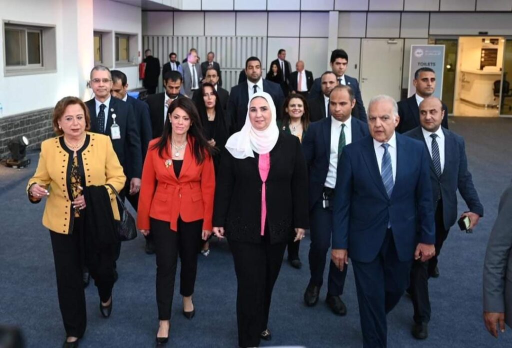 نيفين القباج تفتتح مستشفى حروق «أهل مصر» لعلاج المصابين بالمجان