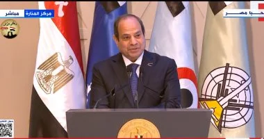 السيسى: حياة الفريق عبد المنعم رياض كلها خير واستقامة وزهد فى الدنيا
