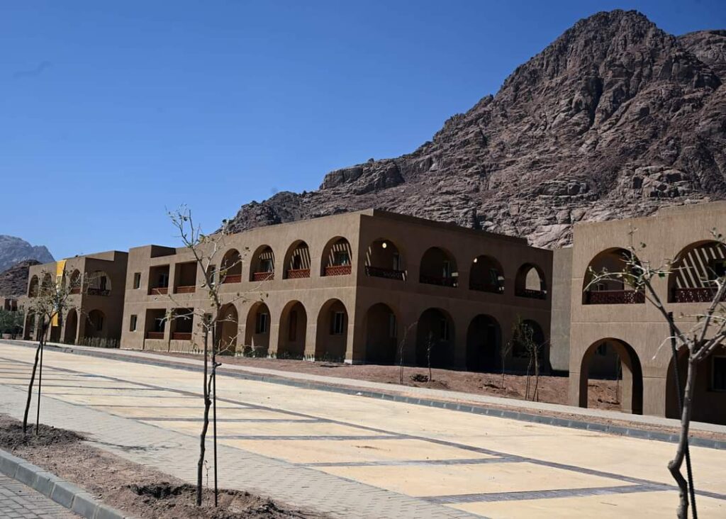 ضمن تطوير موقع التجلي الأعظم فوق أرض السلام