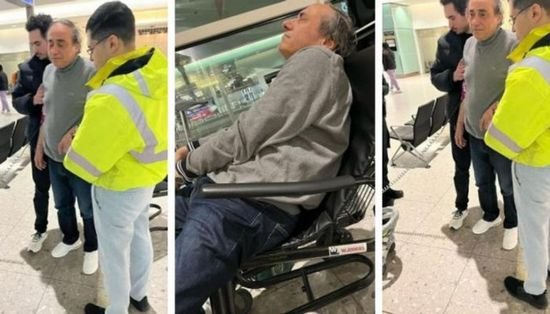 منع أكرم السعدني من حضور عزاء عمه في مطار هيثرو