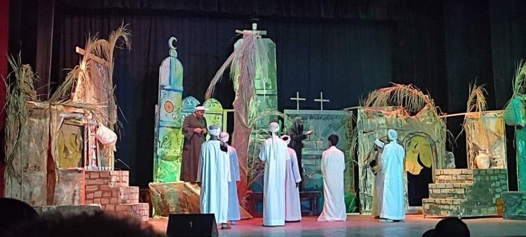 فرقة المنشأة تقدم «خالتي صفية والدير» على مسرح قصر ثقافة أسيوط
