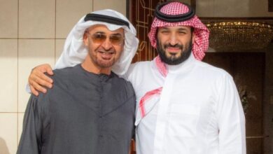 ولي العهد السعودي يلتقي رئيس الإمارات في الخُبر