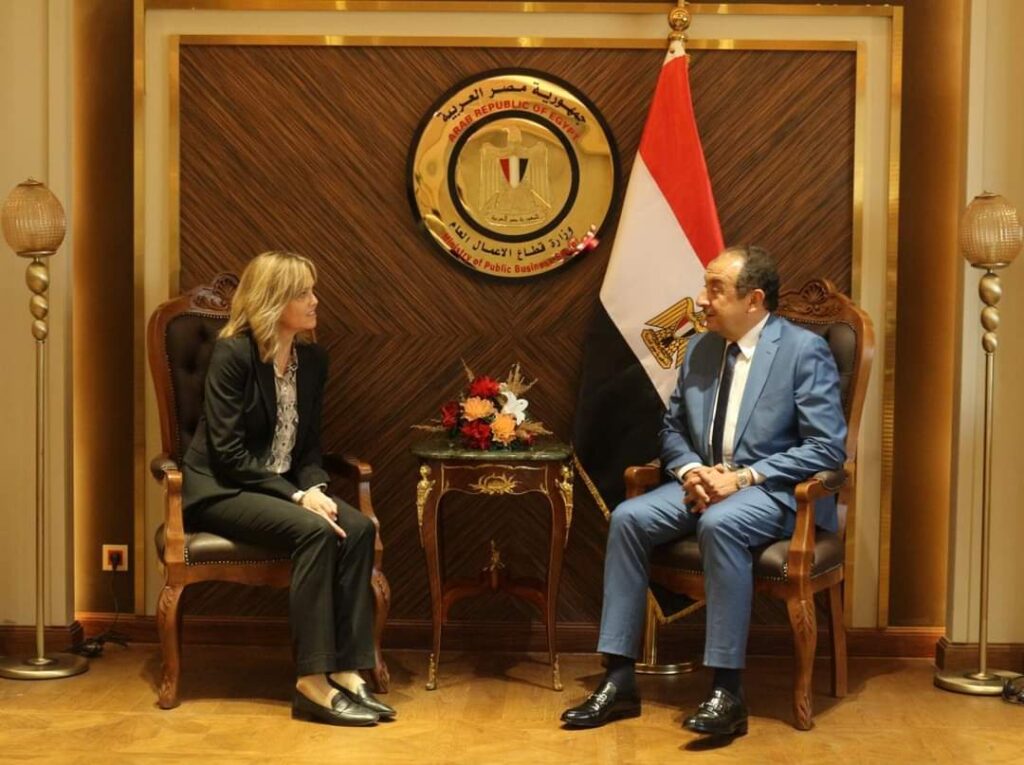 محمد شيمي يبحث سفيرة النرويج تعزيز التعاون وفرص الاستثمار