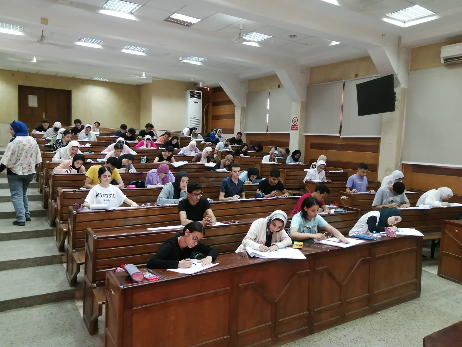 جانب من اختبارات القدرات