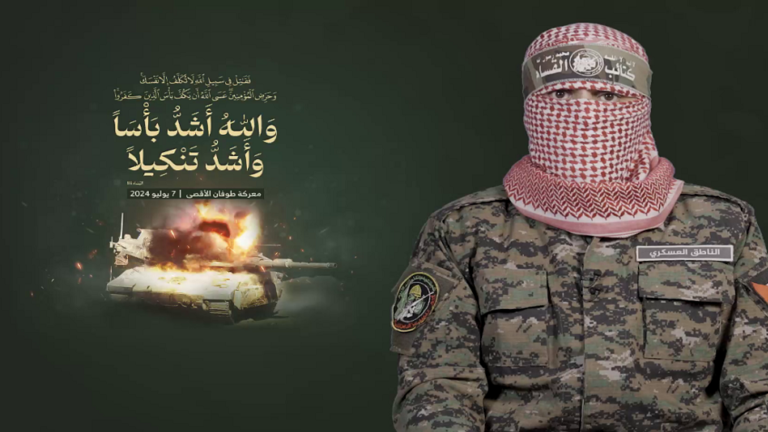 أبو عبيدة يهدد تل ابيب: لن تتوقعوا مصدر الضربة القادمة