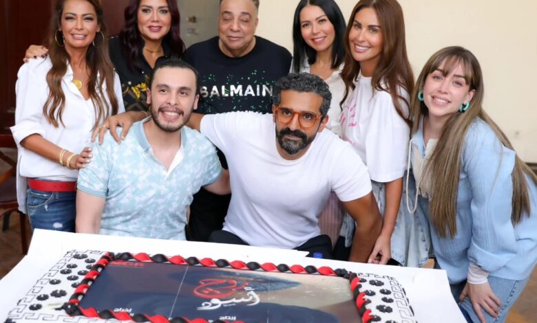 أسرة مسلسل «روج أسود»