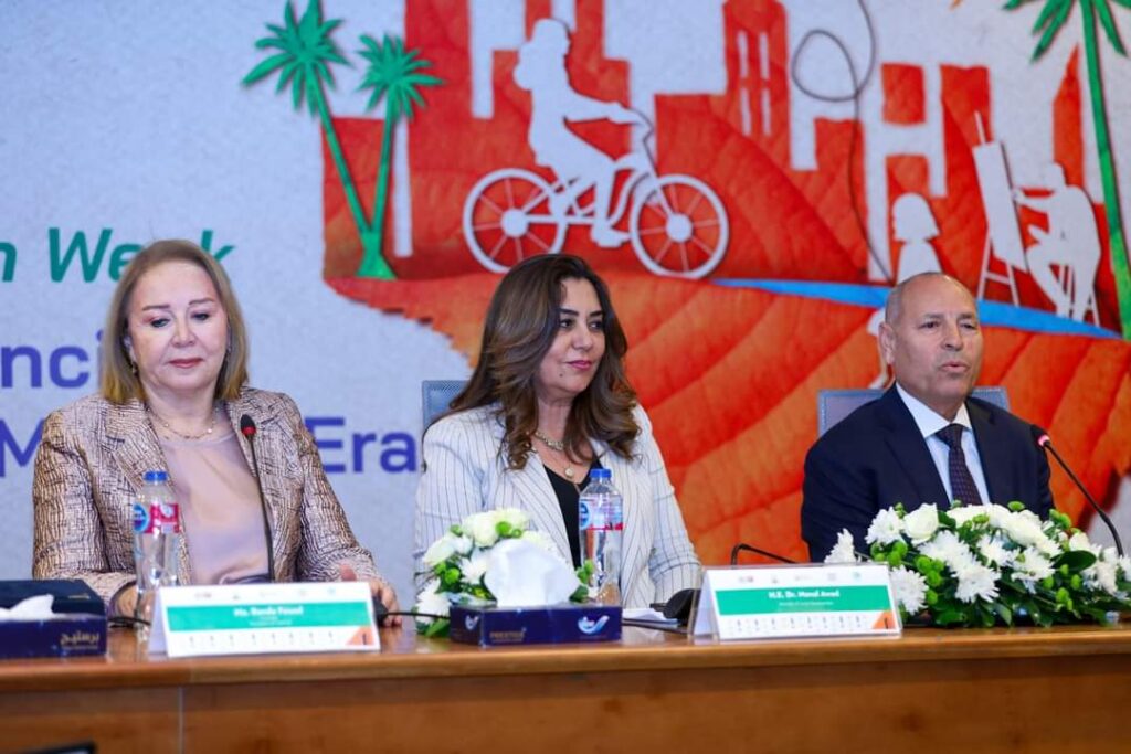 وزيرة التنمية المحلية ومحافظ القاهرة يطلقان أسبوع «القاهرة الحضري»