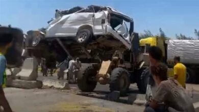 حادث الطريق الإقليمي بالجيزة