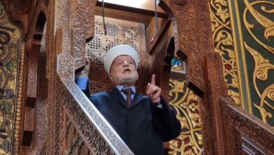 خطيب المسجد الأقصى المبارك الشيخ محمد حسين