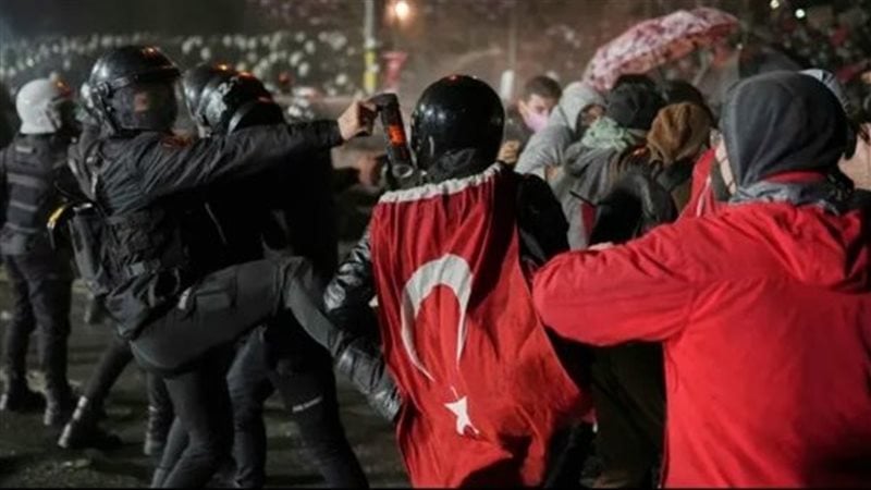 مظاهرات حاشدة للمعارضة التركية ضد نظام أردوغان في إسطنبول