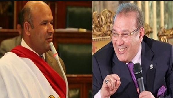 رجل الأعمال حسن راتب وعلاء حسانين