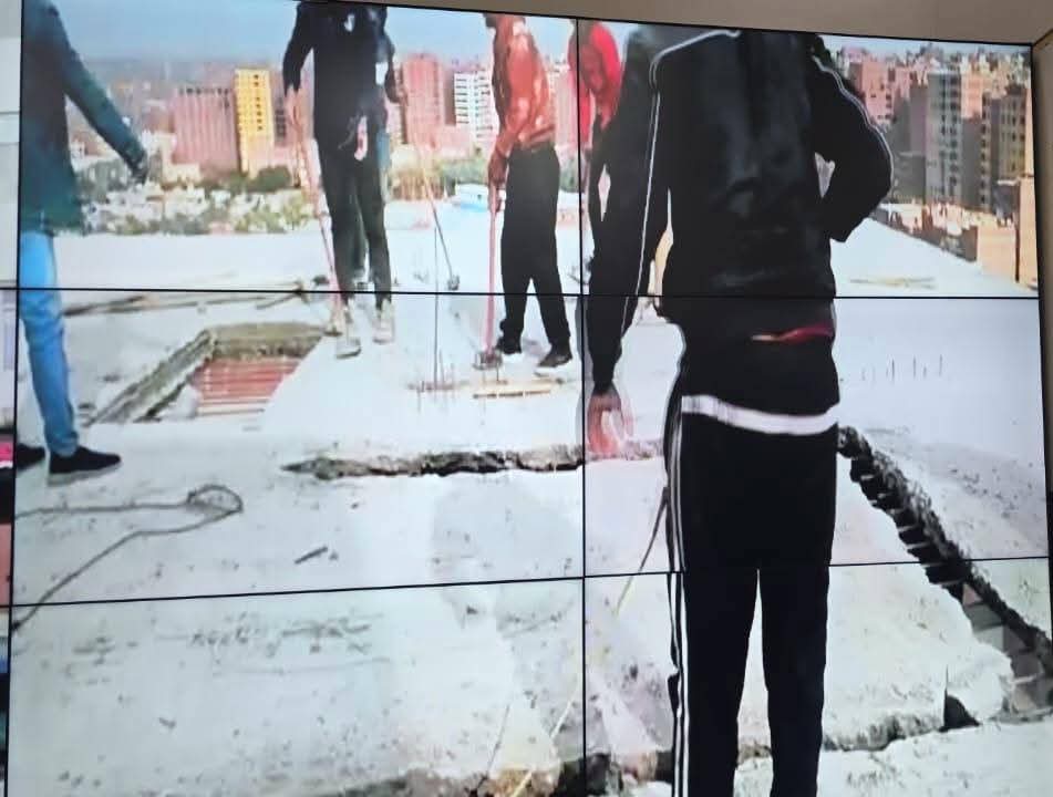  «الوطنية للطوارئ» تتابع أعمال إزالة الأدوار المخالفة بعقارات السلام والمقطم